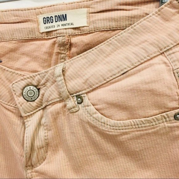 Garage  denim Skinny pink Jeans: Size 0 - Picture 3 of 4